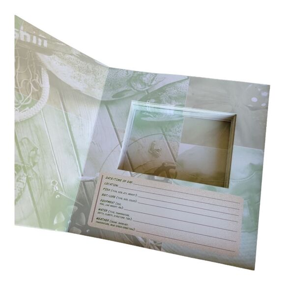 🤑 3 for $20 - Cedar Key 7"×7" Fishing Memory Photo Book - Picture 2 of 5